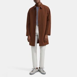 Theory Liam Foundational Tech Water Resistant Trench Coat